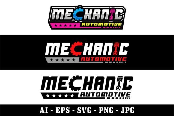 Download Mechanic Automotive Design Logo, Eps - Eps Collection