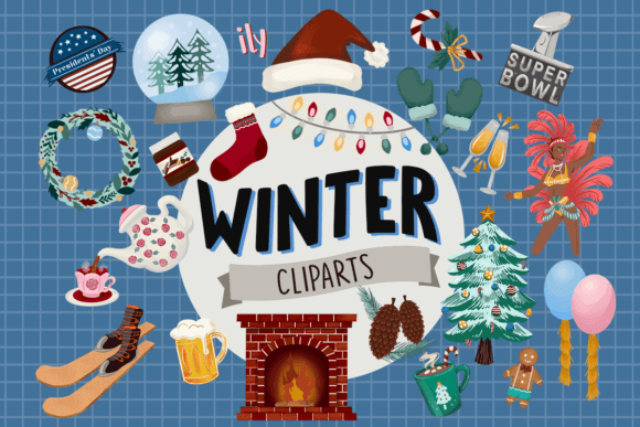 Download Winter Cliparts, 50 PNG Sticker - Png sticker Collection