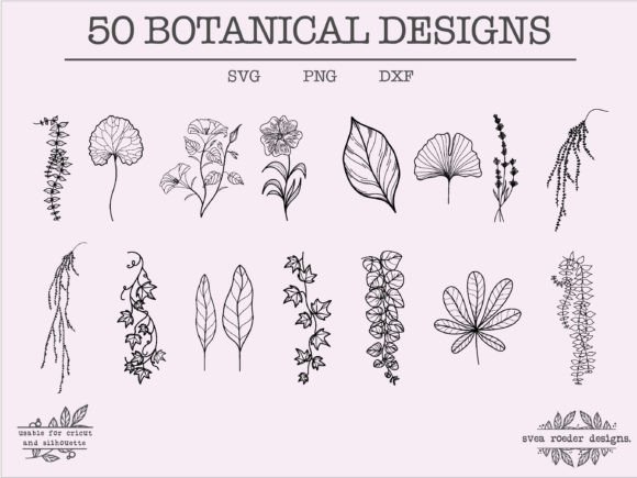 Download 50 Floral Lineart Svg Wildflowers Svg| - Lineart Collection
