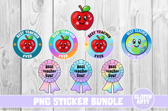 Download Teacher Appreciation PNG Sticker Bundle - Png sticker Collection