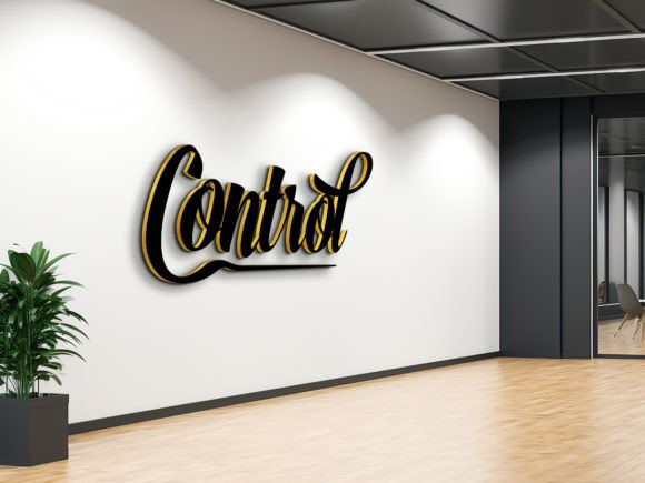 Download Black Gold 3d Logo Mockup Perspective St - Logo mockup Collection