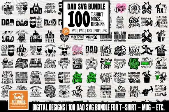 Download Fathers Day SVG Bundle - Dad Life SVG - Dad life svg Collection