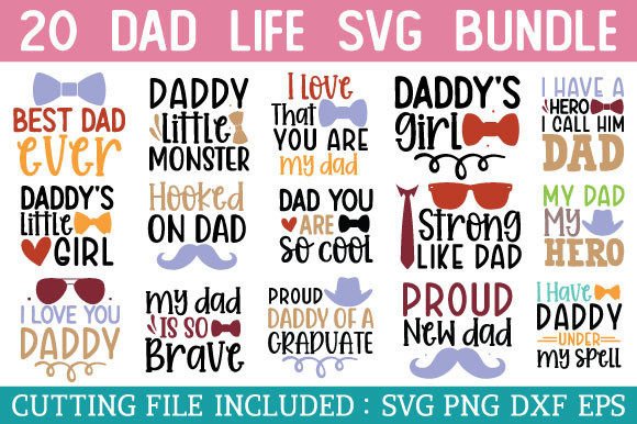 Download Dad Life SVG Bundle - Dad life svg Collection